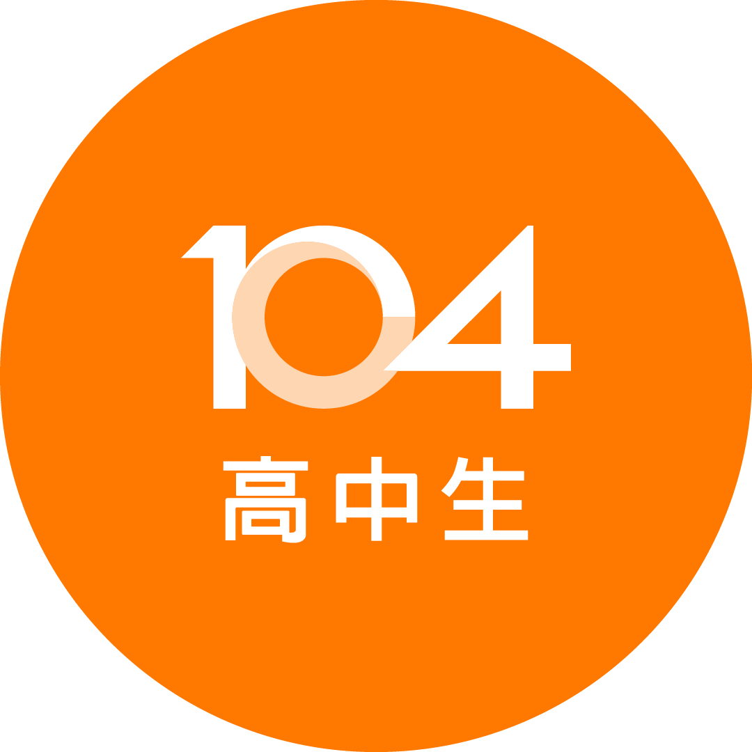104人力銀行 高中三年都精彩