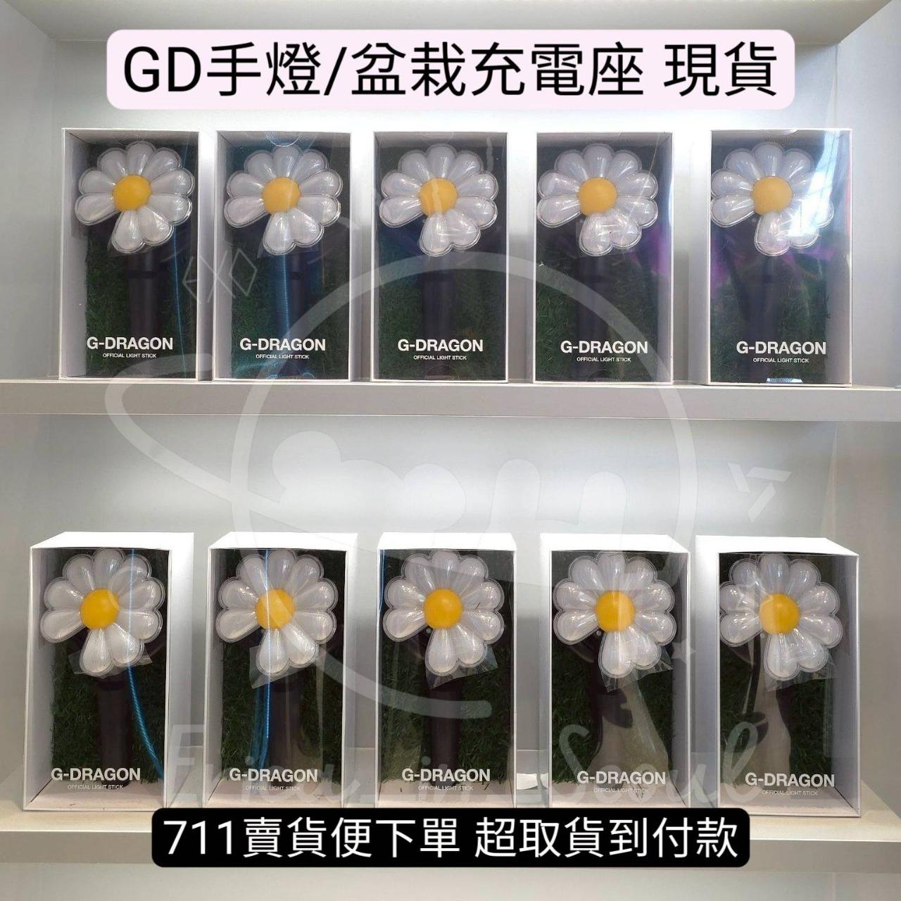 Erica_In_Seoul 台灣現貨快速出貨 GD 手燈 盆栽充電器 小手燈