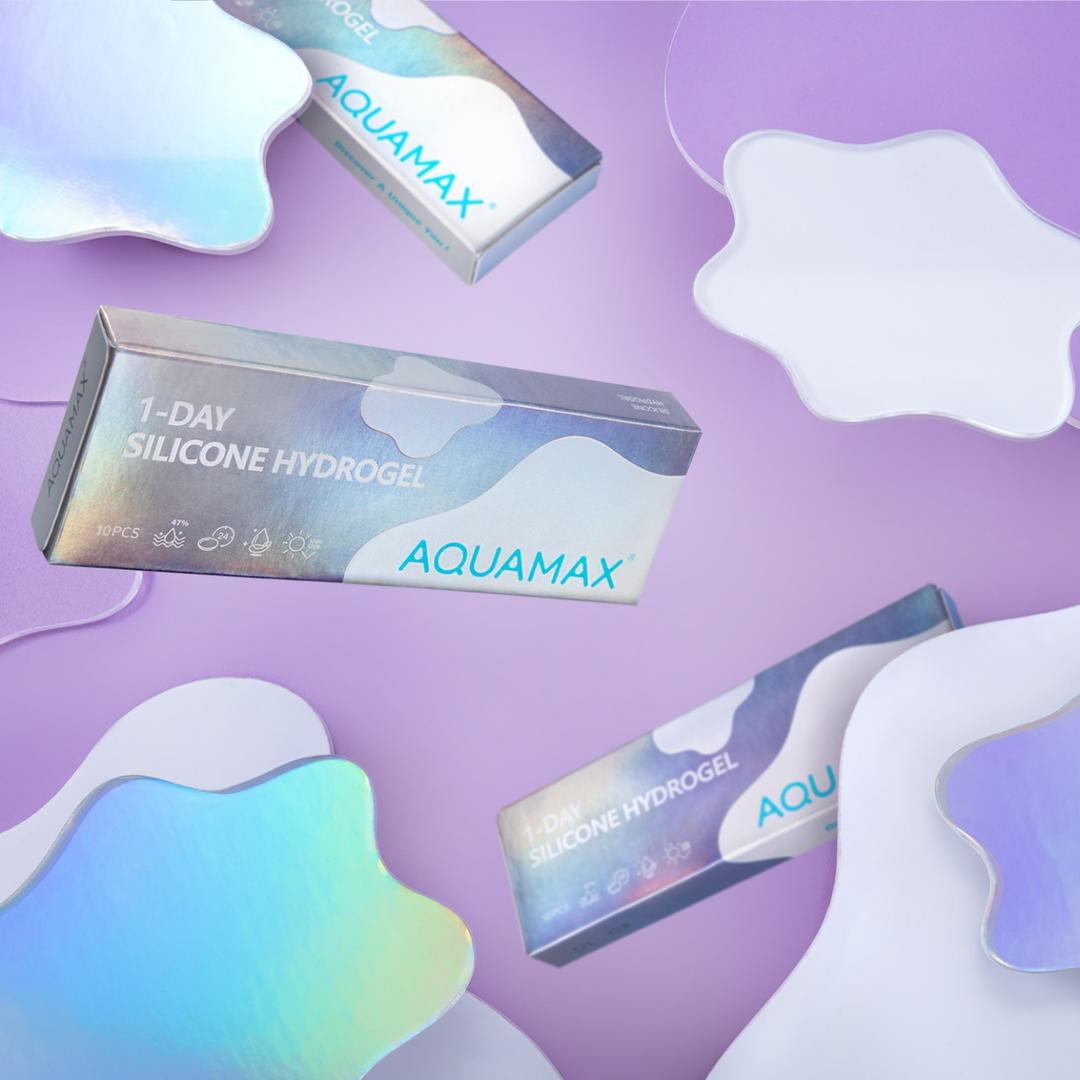 AQUAMAX AQUAMAX彩色日拋,透明日拋,月拋,隱眼,隱形眼鏡,contact lenses,晶碩光學,晶澈btp,矽水膠