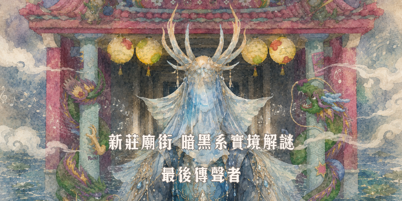 你將踏入隱藏於新莊廟街的巨型迷宮，循著散落的碎片線索，破解一道道被封印的記憶之門，守護殘存的日常，在飛速流逝的分秒倒數中，找回被遺忘的歷史。