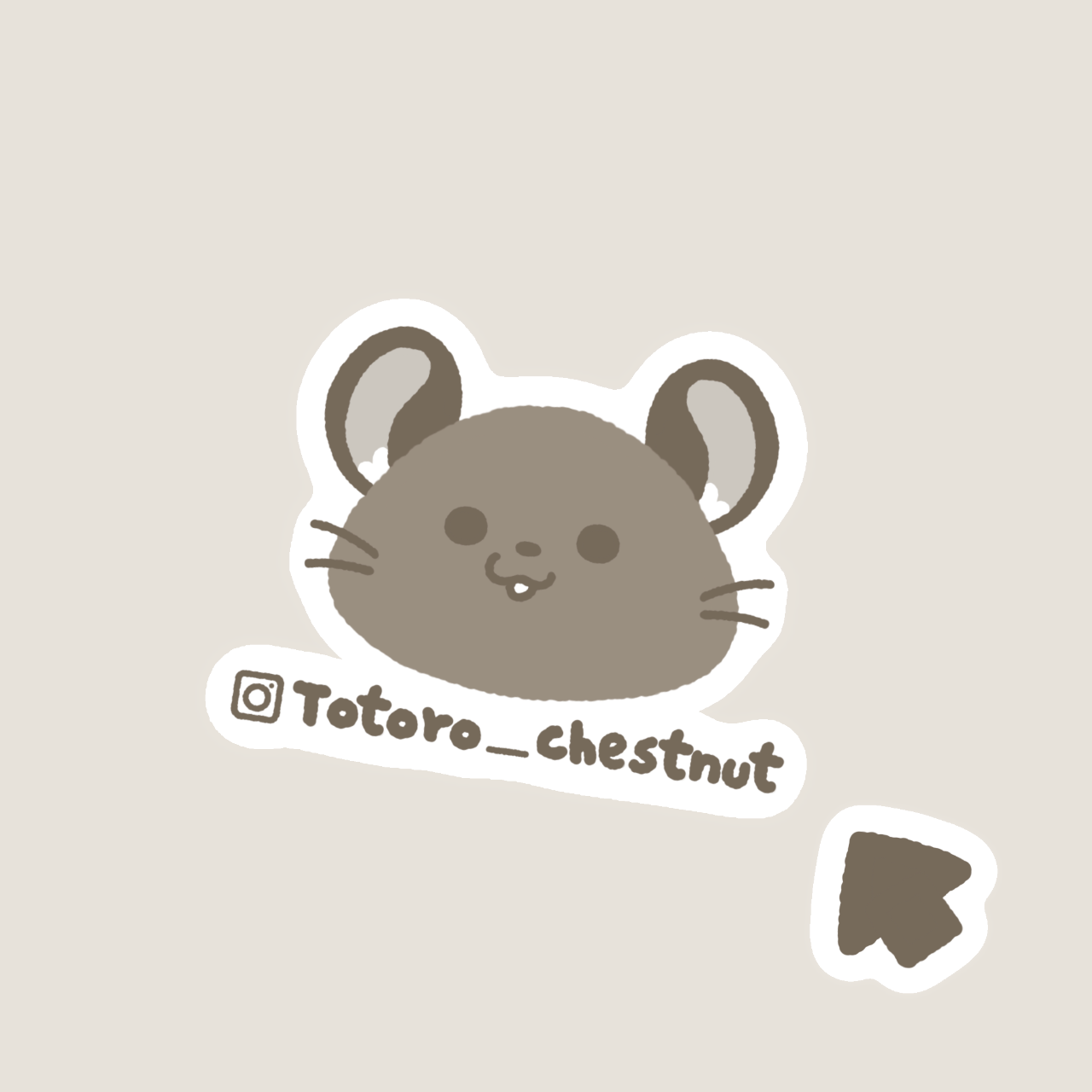 龍貓栗子 Totoro chestnut