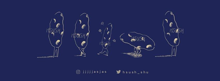 HSUSH‧恐龍蛋 Kon Ron Dan HSUSH恐龍蛋-插畫-角色-PO醬-馬鈴薯