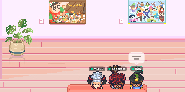 周一包包粽 gather town