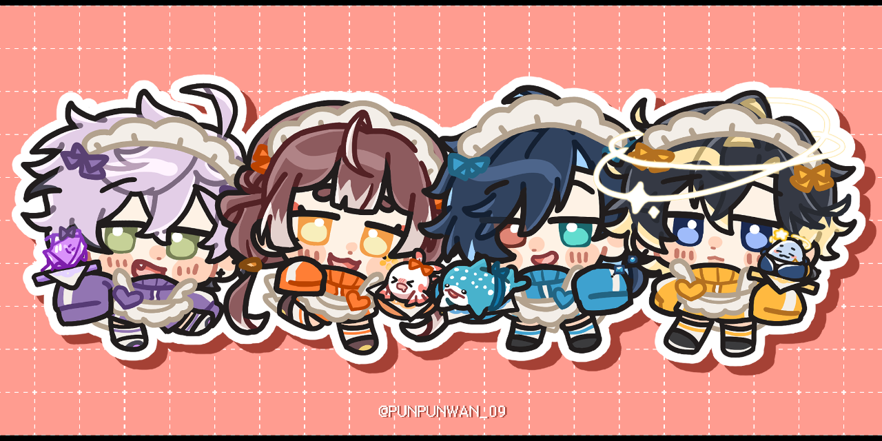 AKA @ Live2D 繪師：RWAN