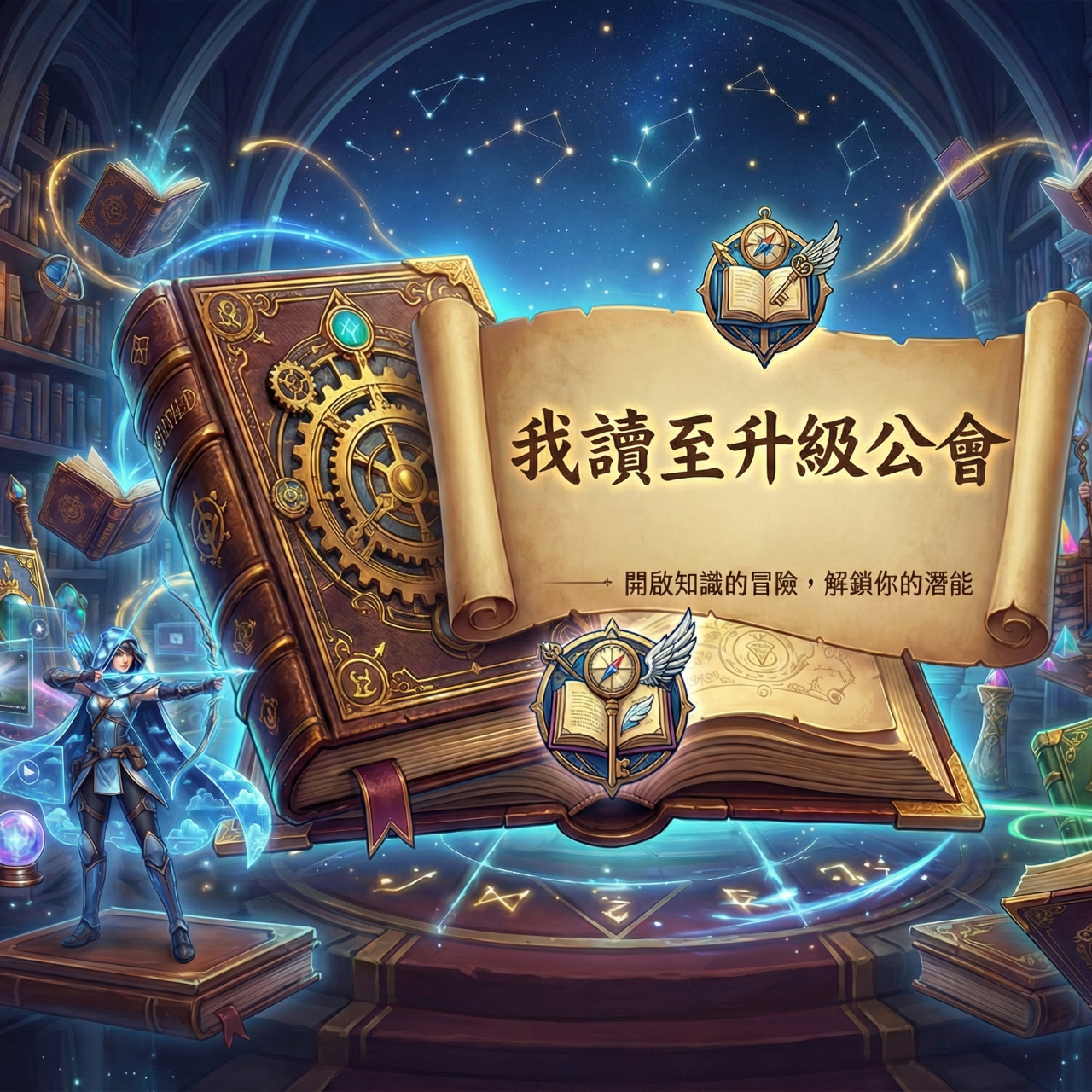 【我讀至升級】公會邀請秘令