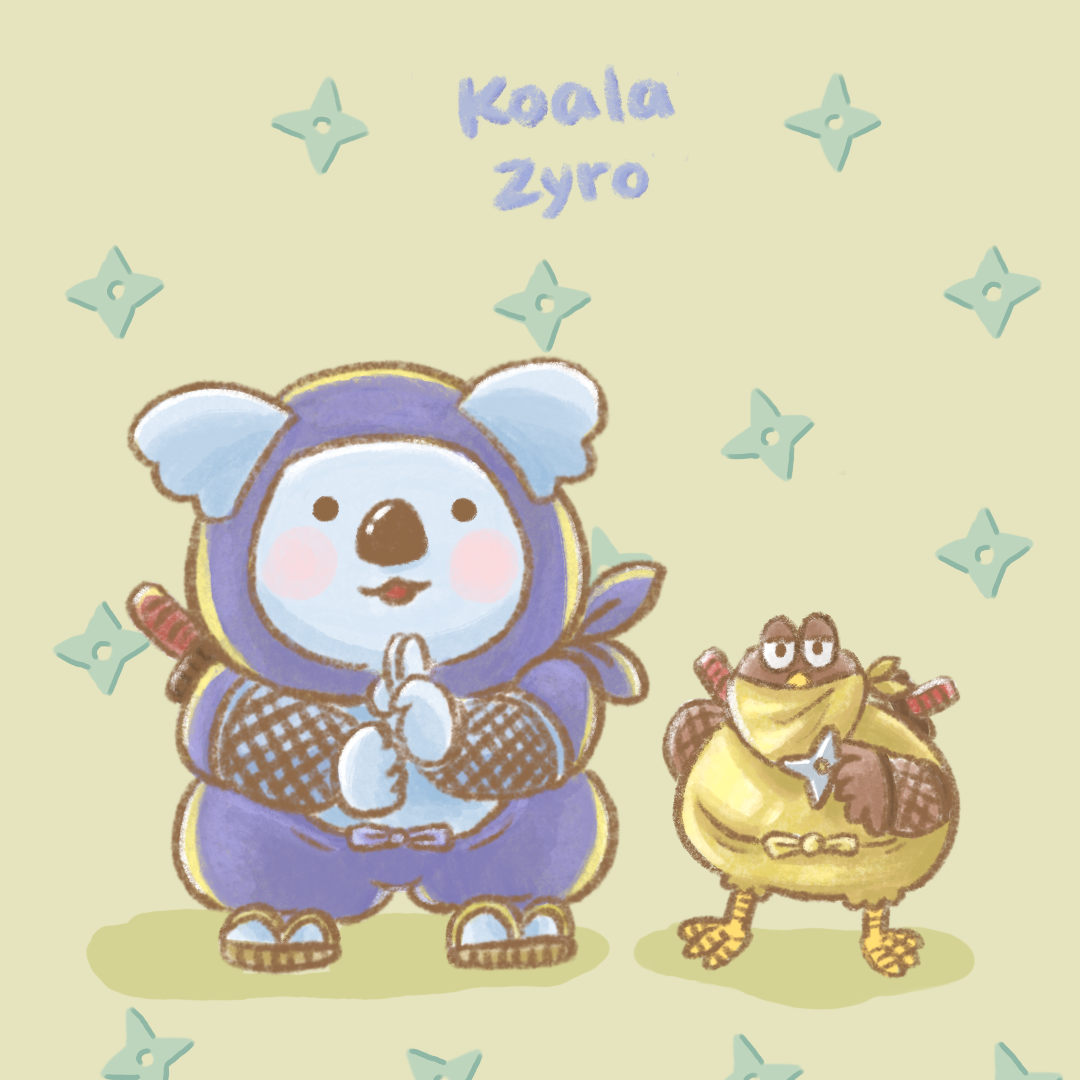 懶懶無尾熊Koala Zyro