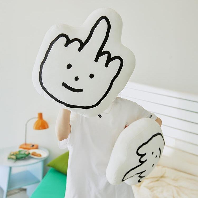 ⁺◟ 歡迎成為小Light打 ⁺◟♡² Joguman 中指造型大抱枕