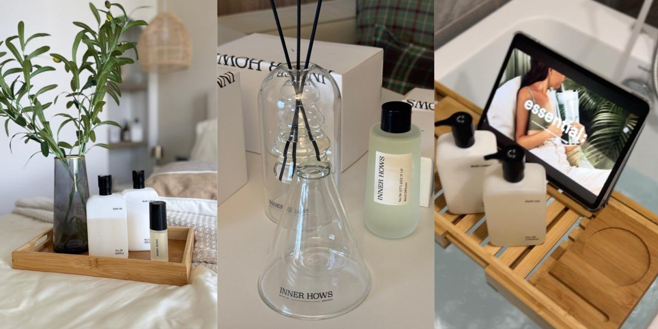台中好媳婦Una的好物分享！ 「下次開團是10月！」媲美專櫃的質感香氛✨InnerHows沐浴油｜身體乳｜面膜｜擴香｜隨身香水✨