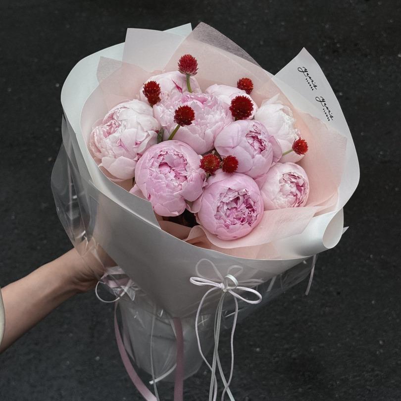 原點花藝設計 Yuan's Flower 粉芍藥花束