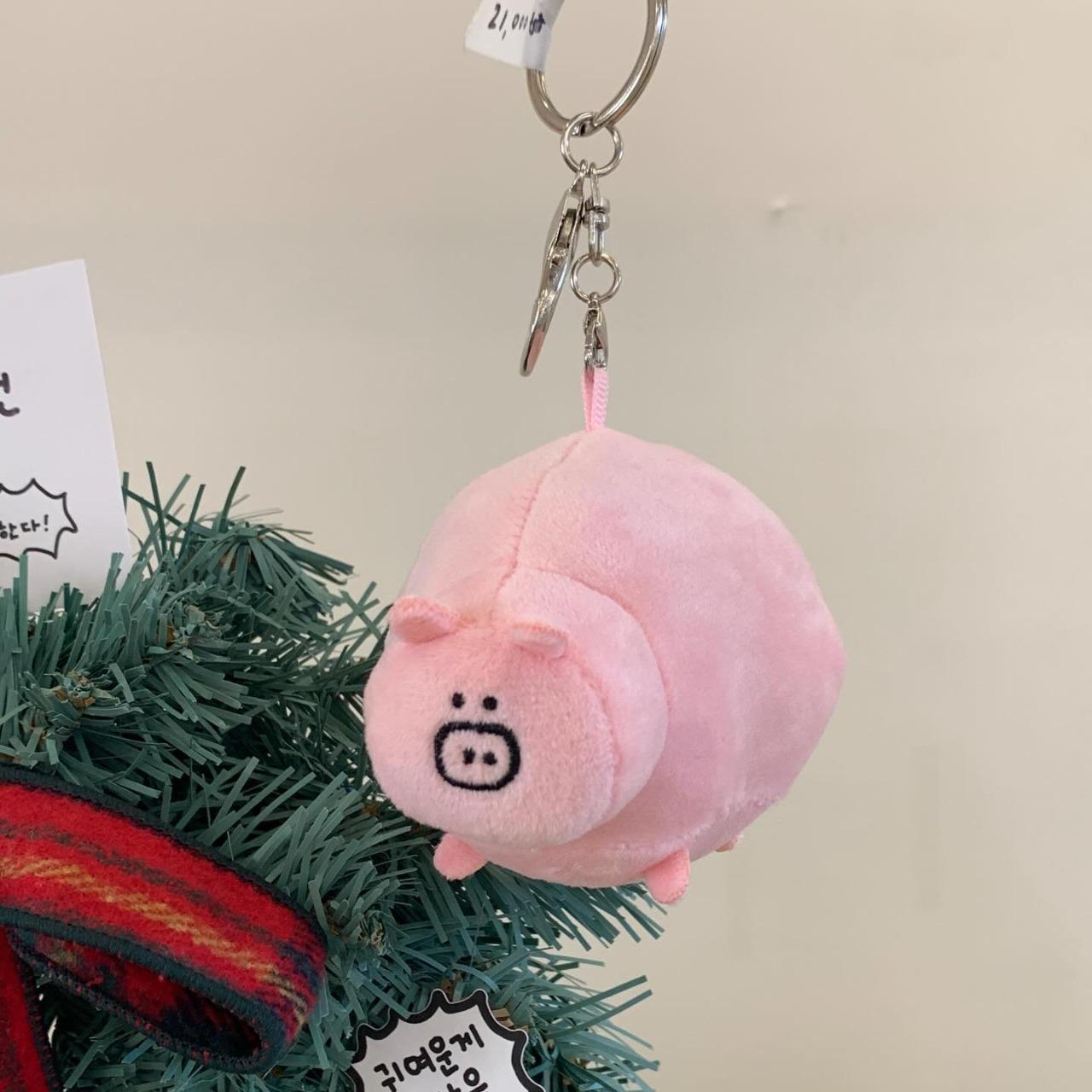 ⁺◟ 歡迎成為小Light打 ⁺◟♡² 胖胖豬玩偶 鑰匙圈