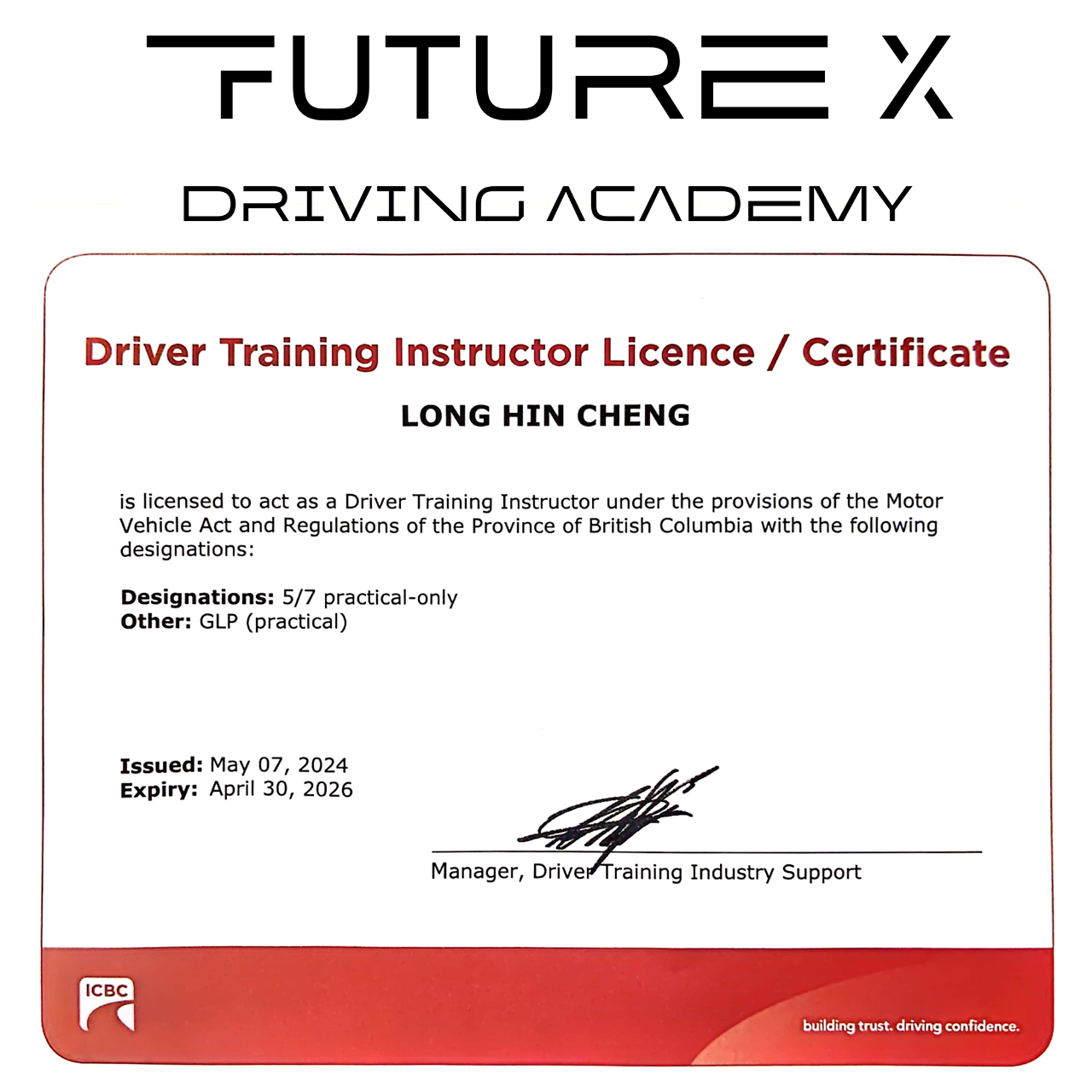 Future X Driving Academy