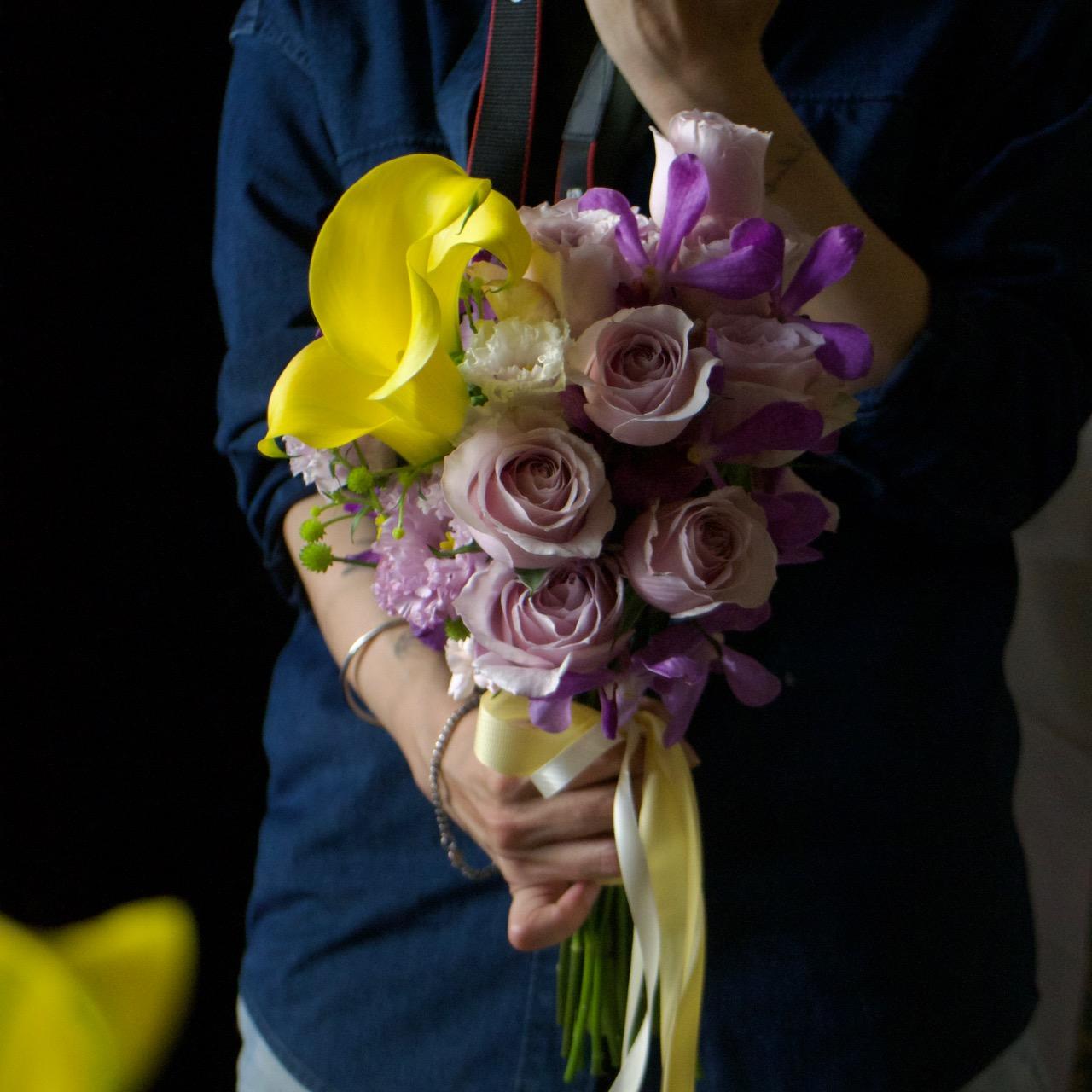 為妳的婚禮，繫上一束溫柔的故事：婚禮捧花訂製