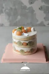 窩巷 ᴴᴵᴰᴰᴱᴺ ᴸᴬᴺᴱ 台中哈密瓜綠葡萄戚風蛋糕、生日蛋糕推薦