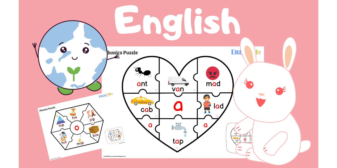 英文字母表 Alphabet Chart ERDEKids