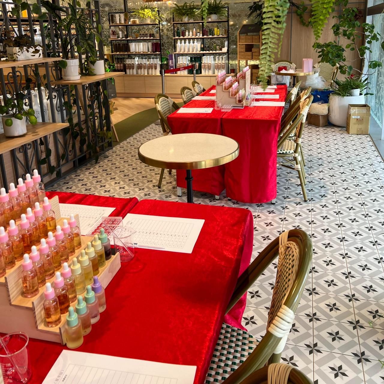 百貨手作、調香課、企業活動、企業手作