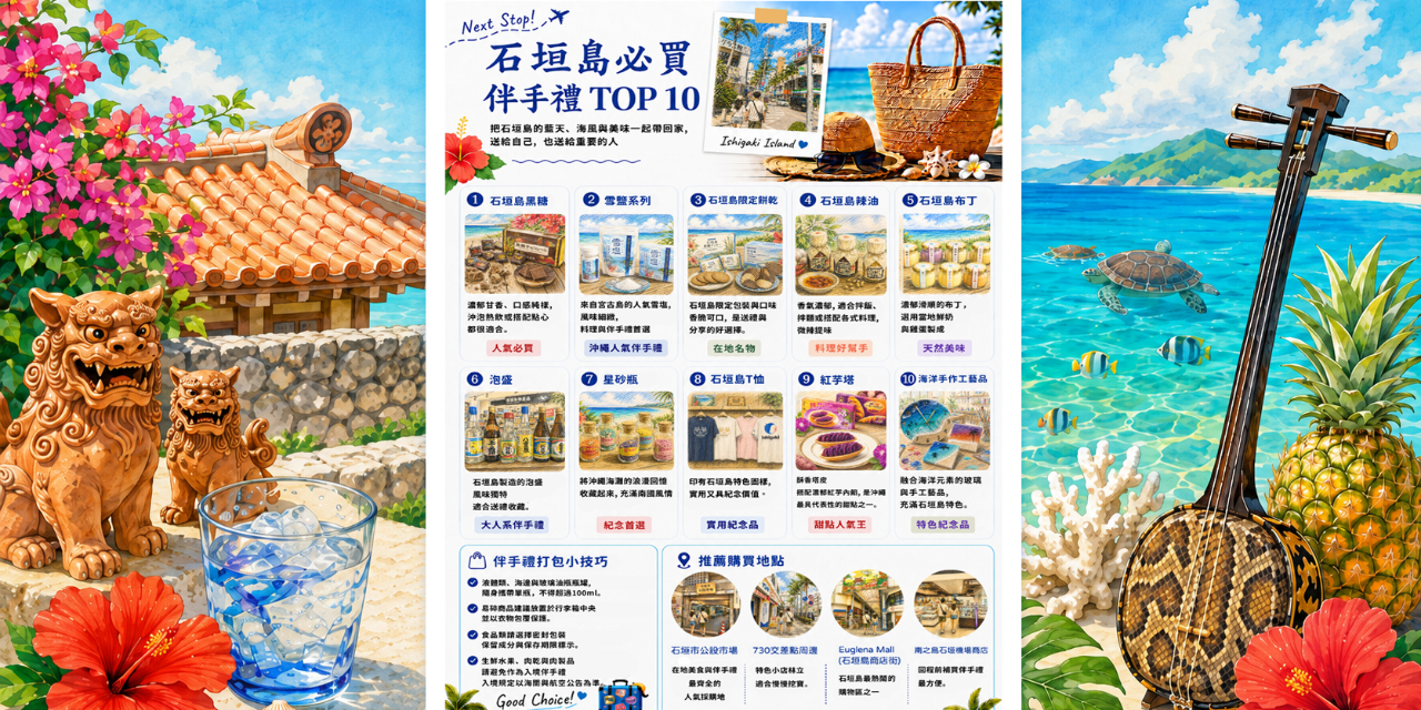 石垣島自由行入門攻略｜行程・美食・景點・自駕一次搞懂