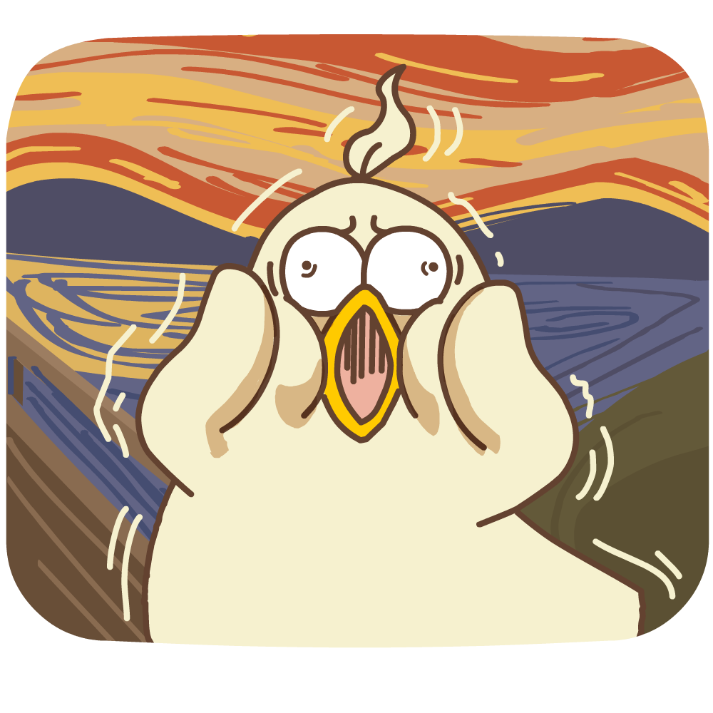 床編故事ｘ小雞汁 小雞汁美術館 – LINE貼圖