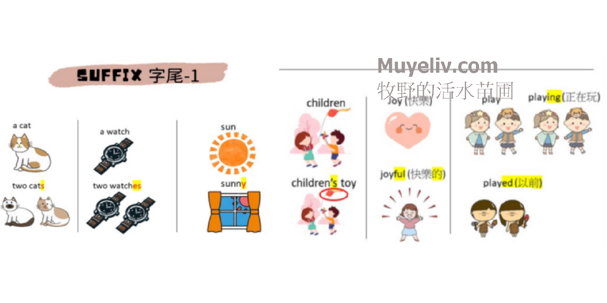 英文字首字尾學習單｜認識單字的秘密
