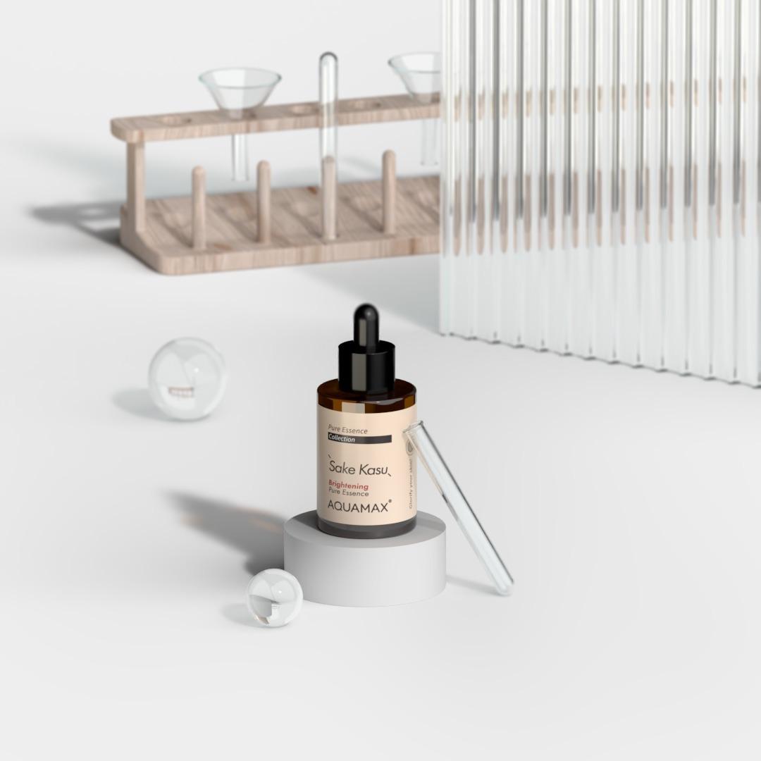 AQUAMAX 酒粕煥白原粹精華,Less is more美式極簡