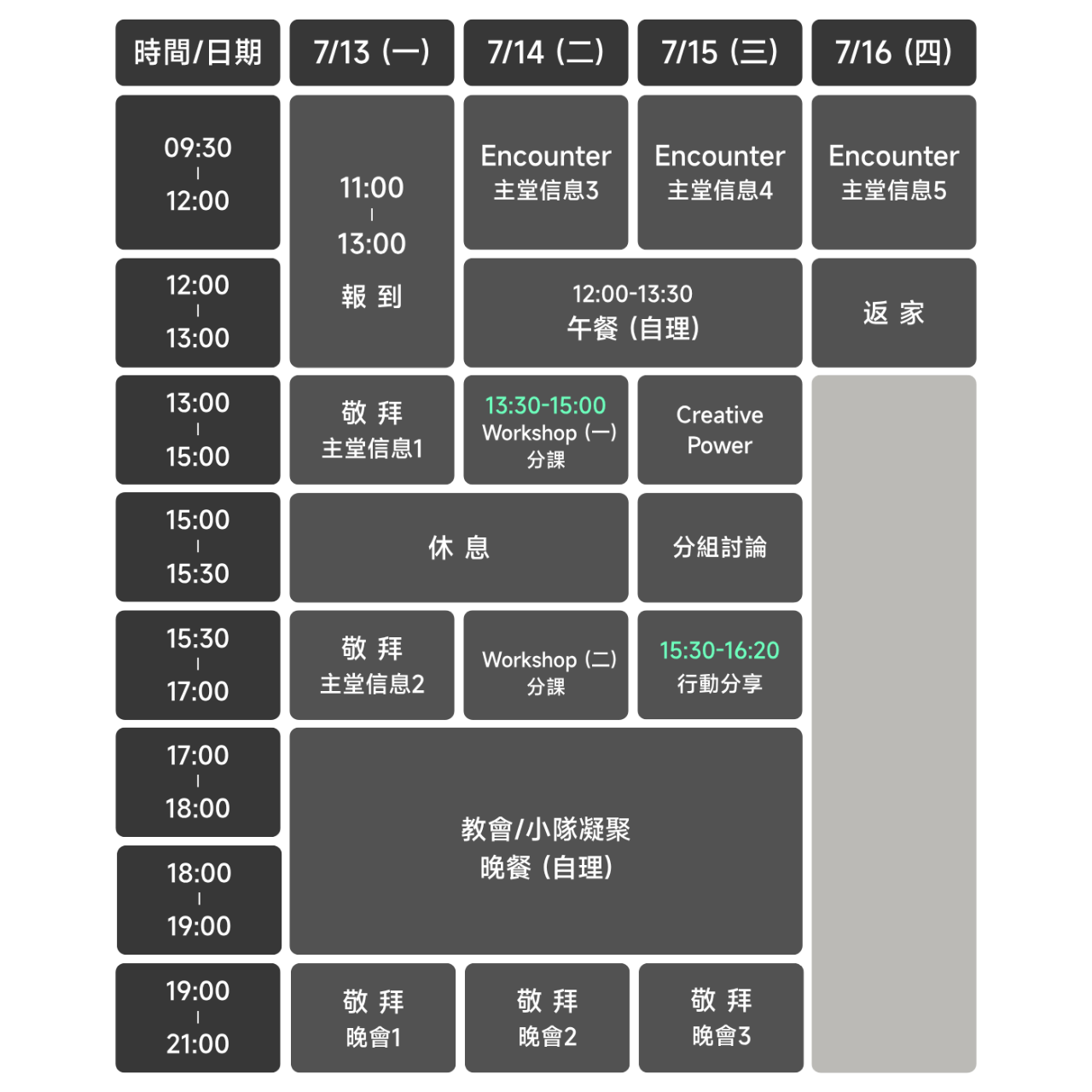大會手冊 (台北場)