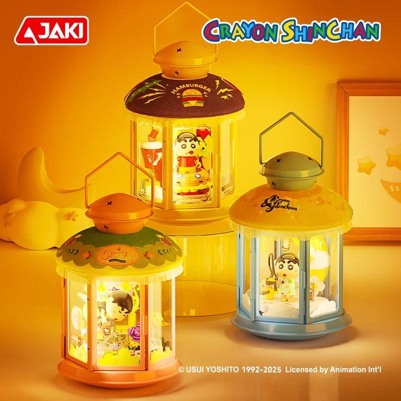 sunsetgoods 日落小物｜正版授權專賣店 《蠟筆小新》療癒小空間♥︎｜場景小夜燈積木 NT$799