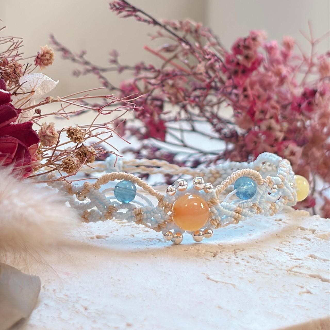 BOBORO波波若 藝術編織。手鍊