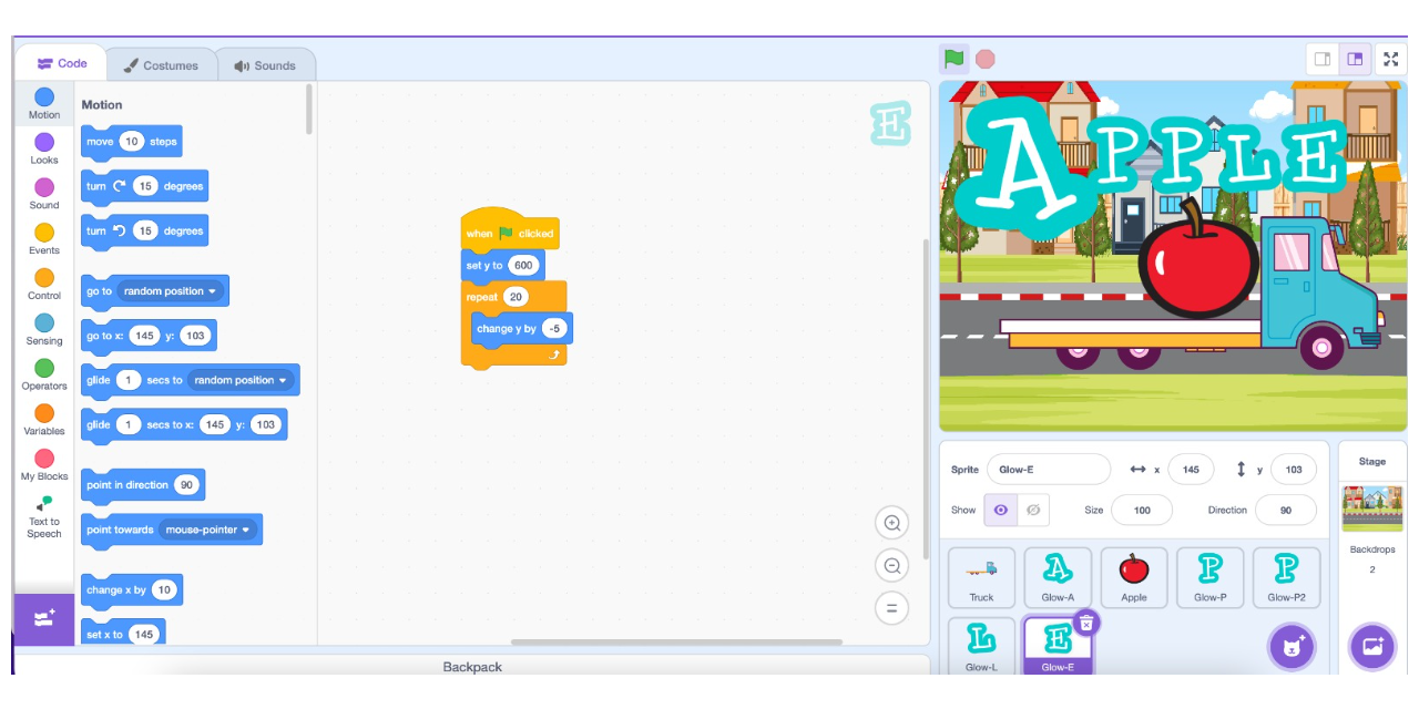 Little Rocket Academy Scratch 認字遊戲