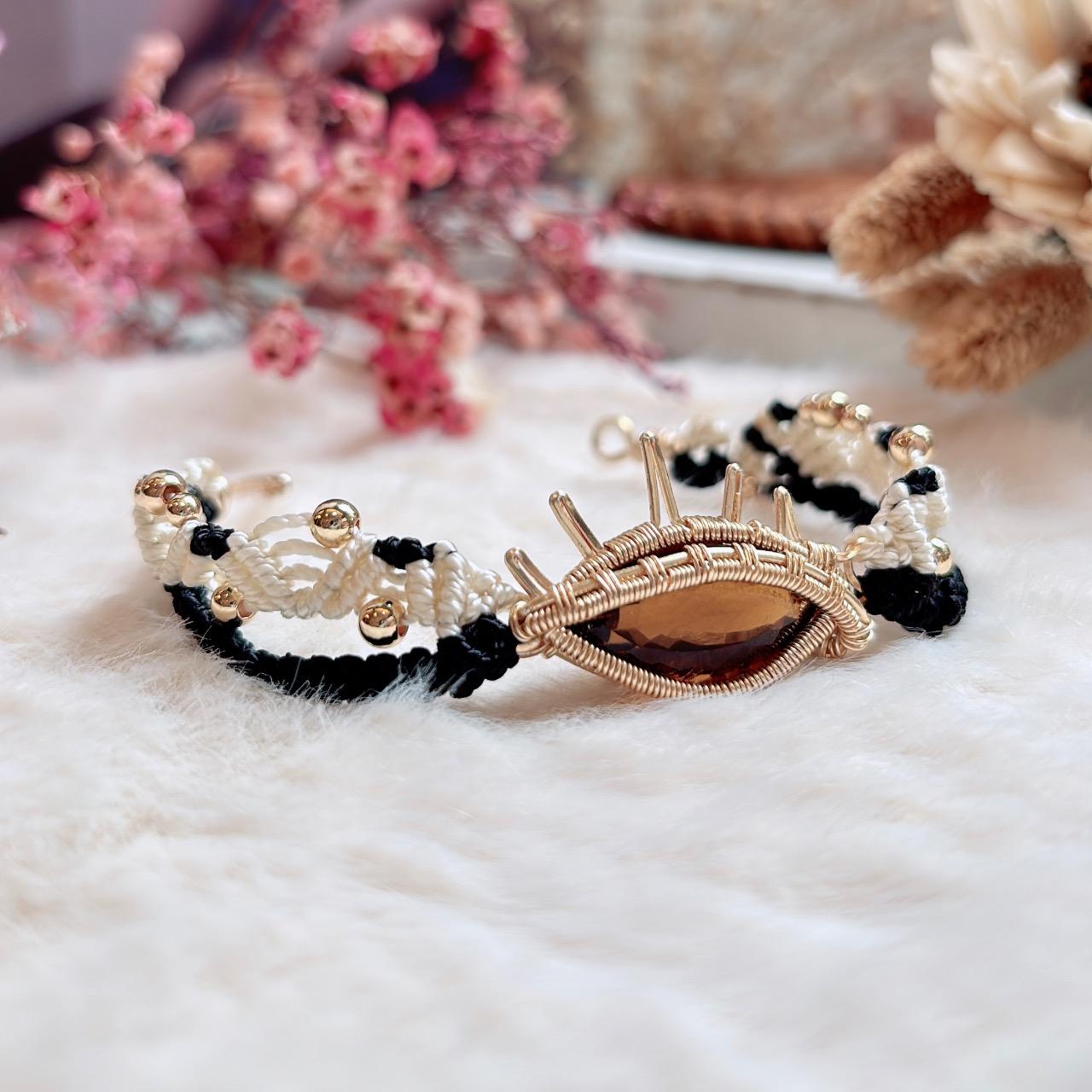 BOBORO波波若 蠟線編織。手繩