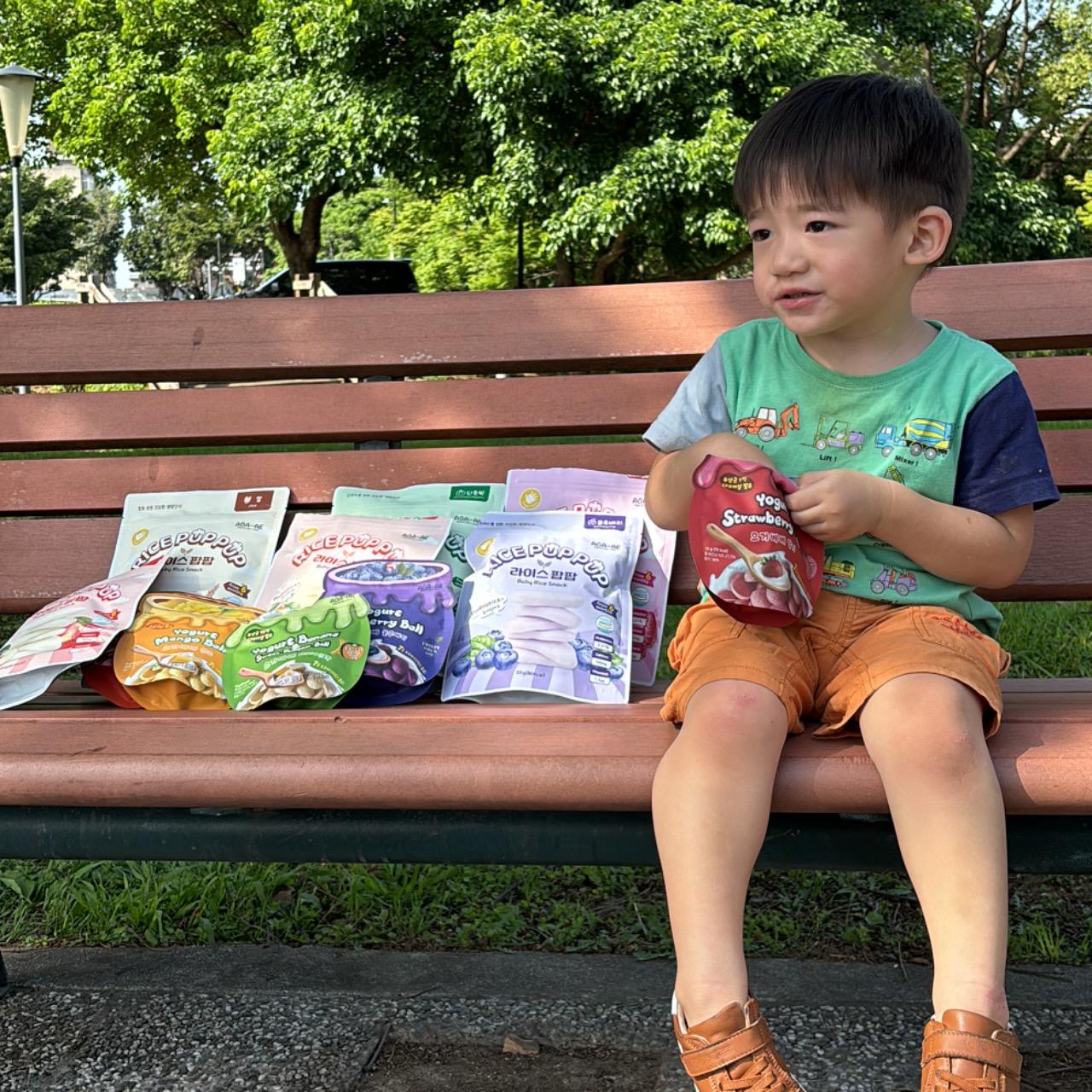 ＠chienbuy 【6/10-6/16】韓國AGA-AE益生菌寶寶米餅、優格球、米棒