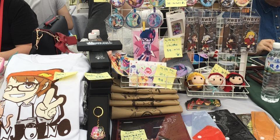 Previous doujin (fan-made) merch