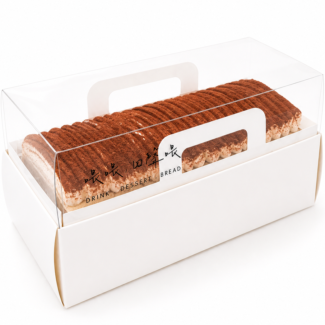 舒芙蕾卷 Roll Cakes Menu $640 (約18cm) ｜ 咖啡口味舒芙蕾蛋糕體、咖啡馬茲卡邦生乳鮮奶油、濃縮咖啡手指餅乾