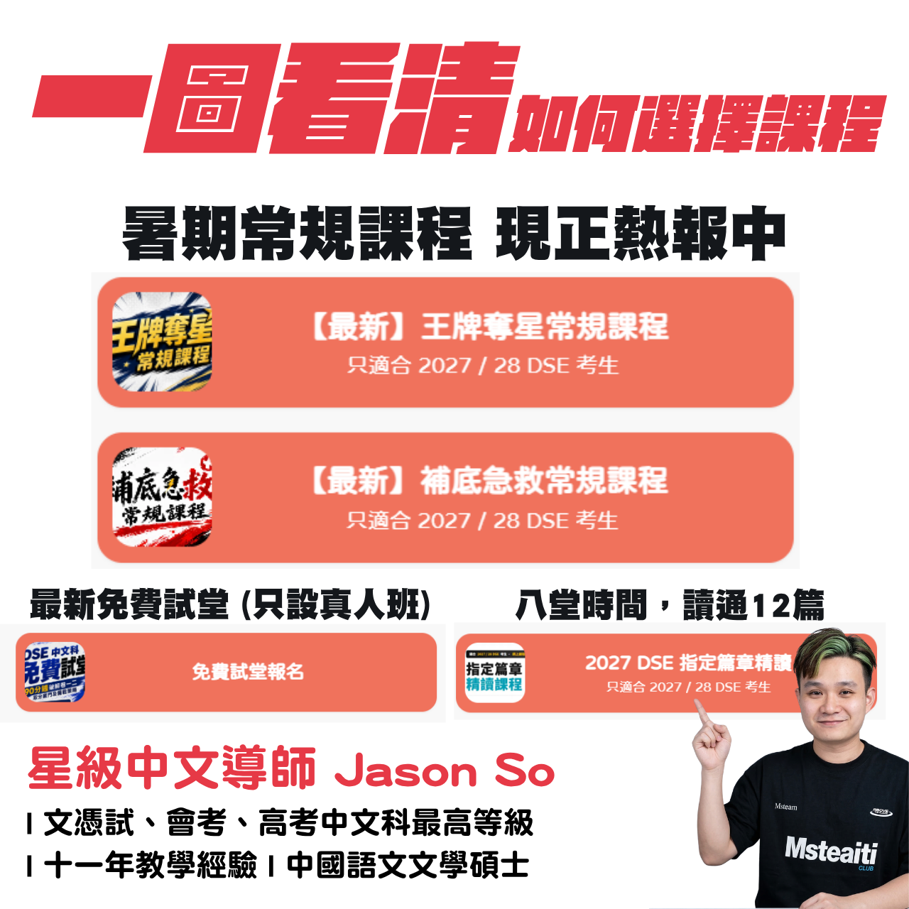 DSE 中文狂熱 | 專業中文補習