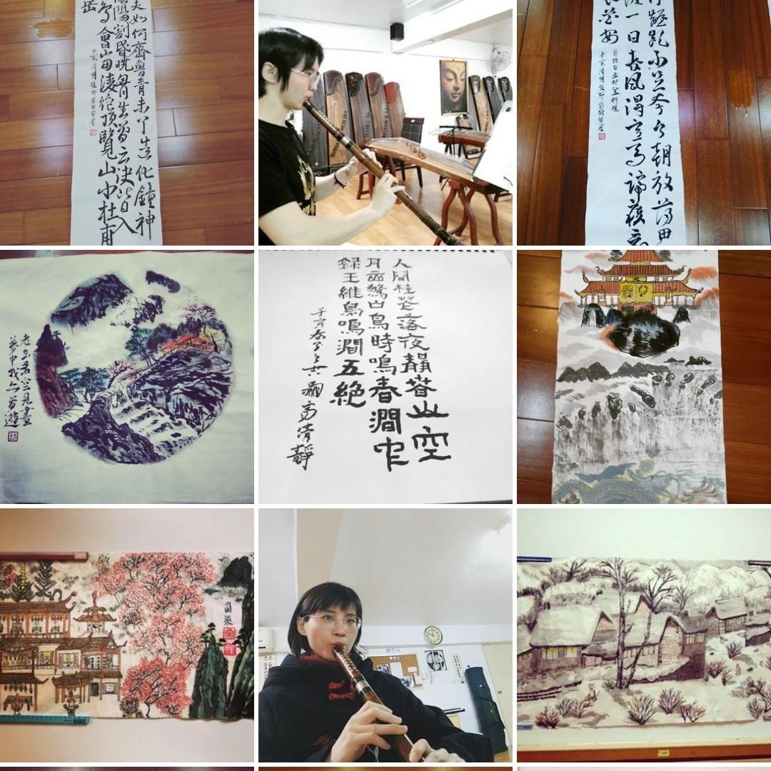 Zenny Huang   黃偵玲 About Zenny painting