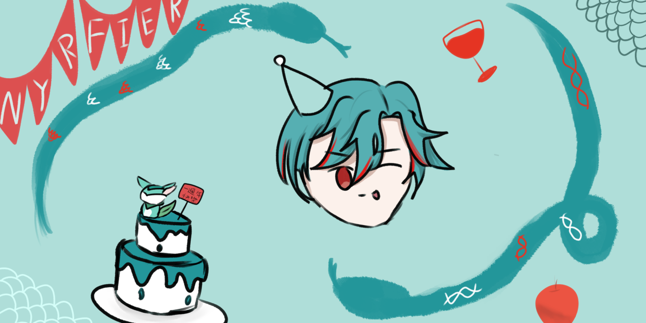 jojo 涅爾菲出道一週年賀圖