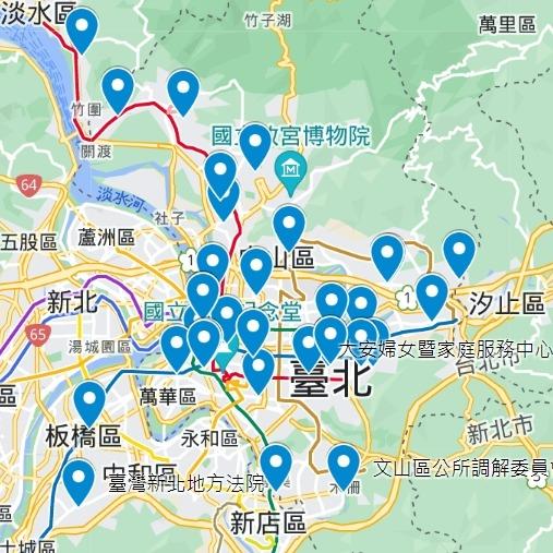 輔大法律服務隊 ➤ 打開地圖