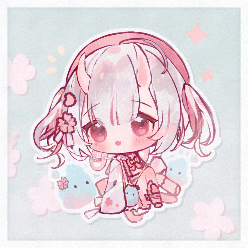 飛泉希羽 ̷ ᴍiu🥐牛牛塔 最可愛的鬼族妹妹🌸點擊傳送