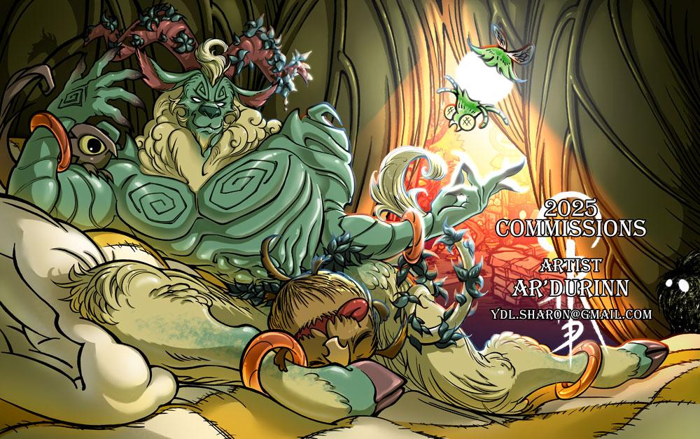 Ar'Durinn Art 滿版背景插畫