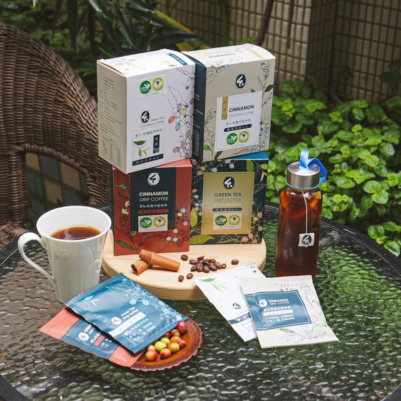 胖貓咪 綠茶咖啡