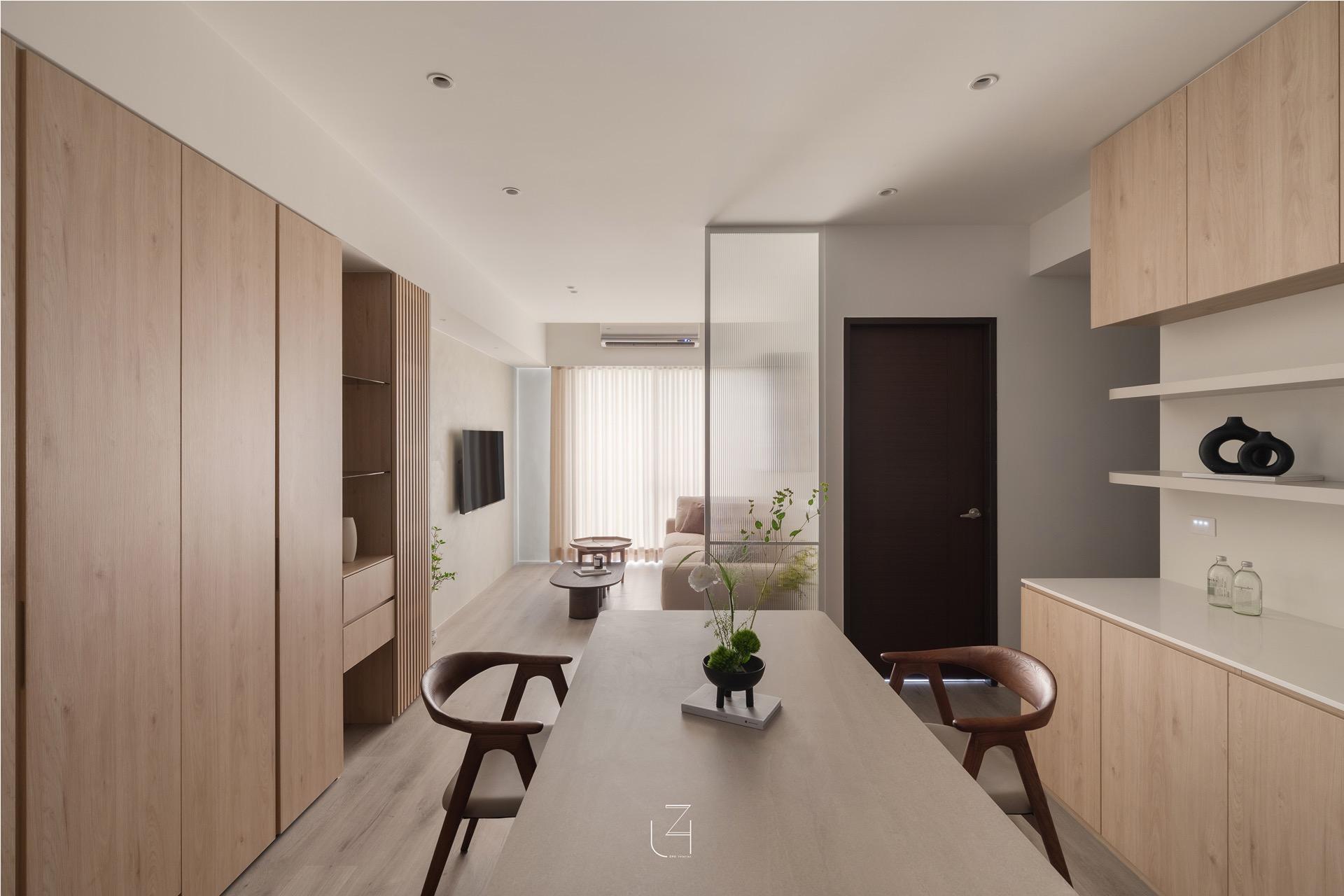 ZHU.Interior 木光流寓｜Woodlight Dwelling