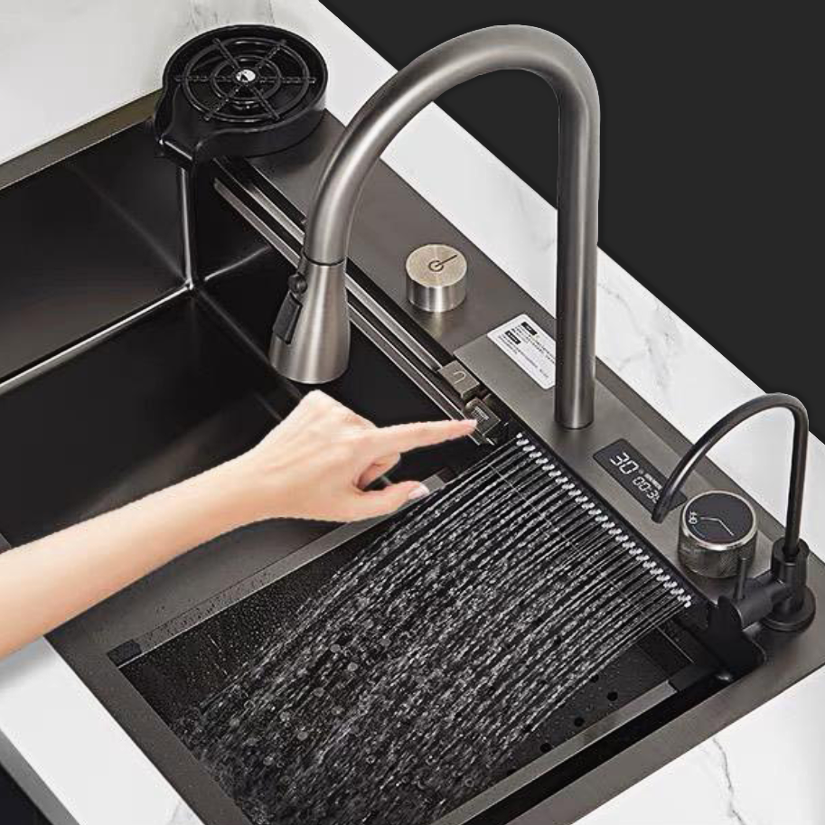 億境國際精品建材 L8045飛雨瀑布水槽