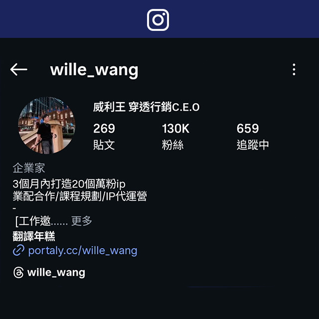 威利王 穿透行銷CEO