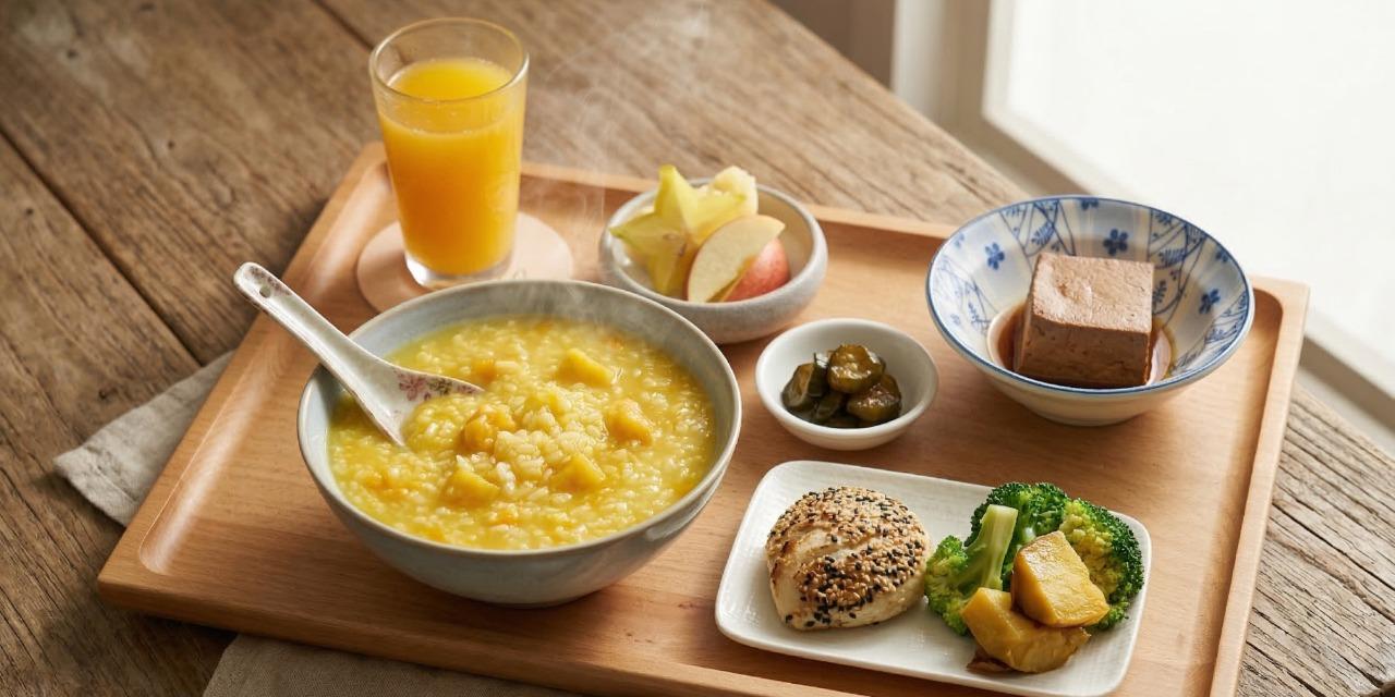 TwoTails Hotels 台灣番薯粥(素食)