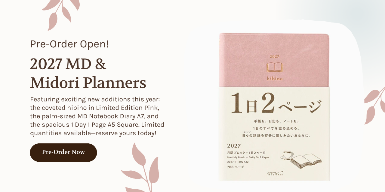85 Rue Tranquille Midori & MD 2027 Dated Planners