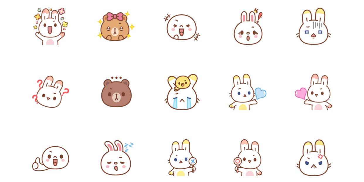 芙栗舍 FuuLiHome | 插畫 芙栗舍 X BROWN & FRIENDSღ特別企劃表情貼