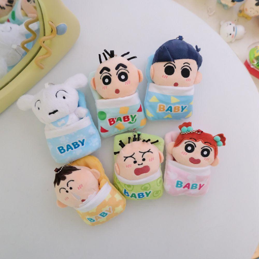 sunsetgoods 日落小物｜正版授權專賣店 《蠟筆小新》無敵療癒♥︎｜被窩寶寶系列吊飾盲盒 NT$220