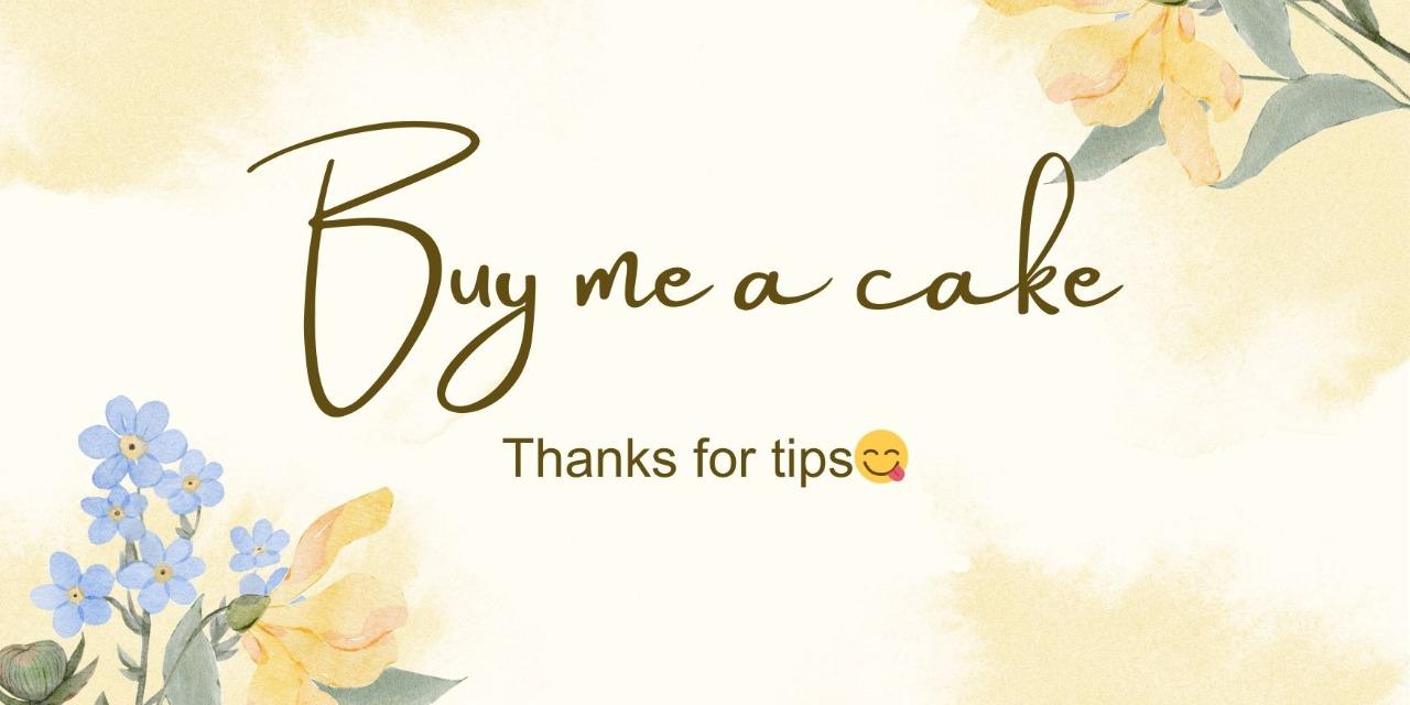 Vanesse Buy me a cake🍰