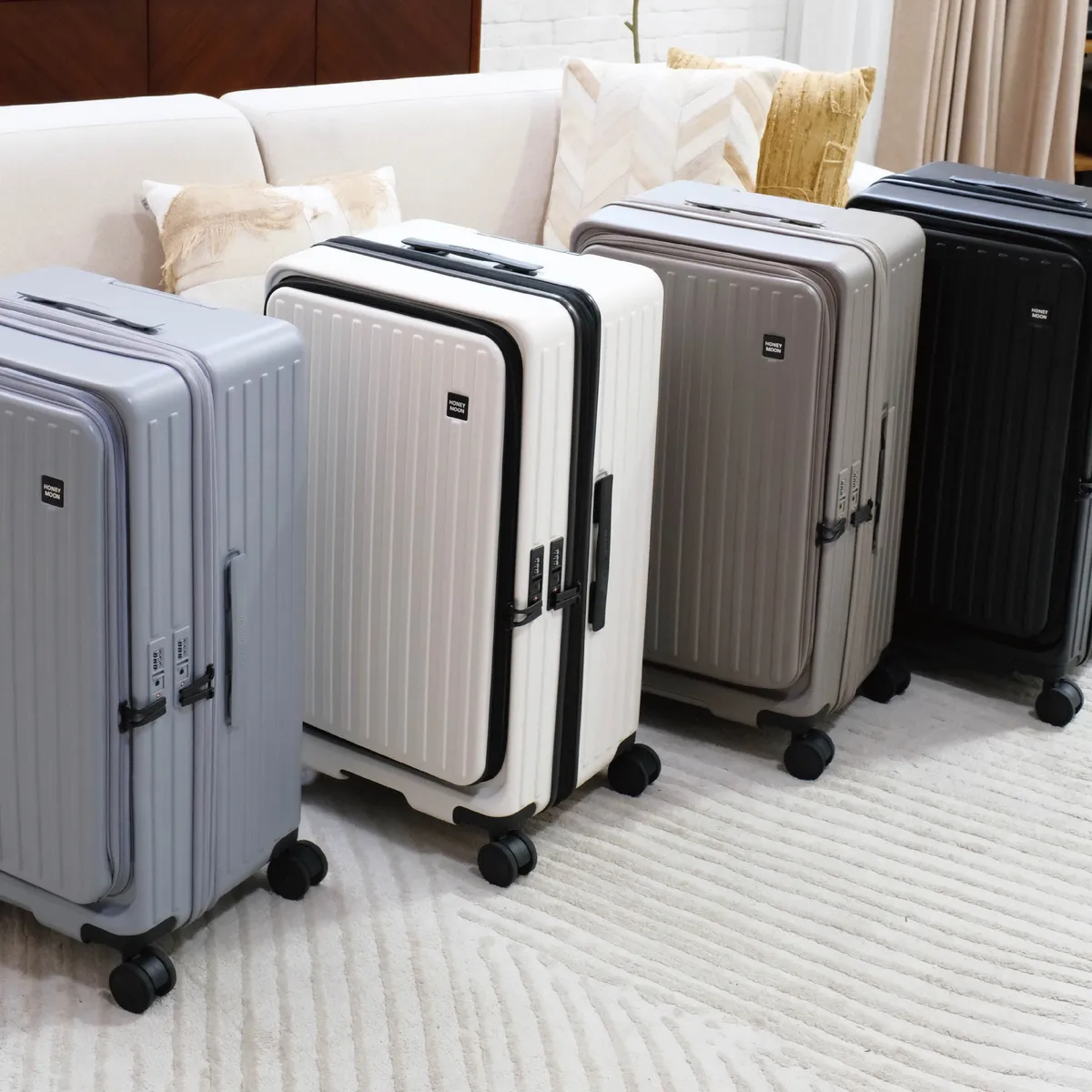 MOMO 開團、行李箱、前開式、優惠、雙11